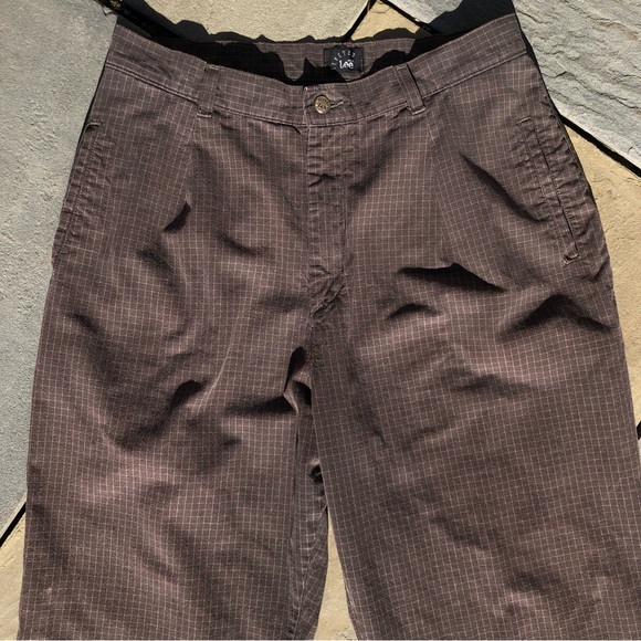 Vintage 90’s Lee Small Check Pants Made in USA - Picture 6 of 10